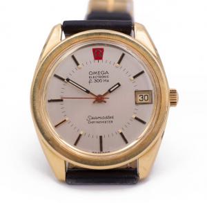 Orologio Omega Electronic Seamaster in oro 18k