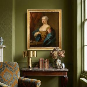 Ritratto di gentildonna, Jean-Baptiste van Loo (Aix-en-Provence, 1684 - 1745) entourage - Foto 9