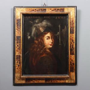 Dipinto Leandra Regina delle Amazzoni