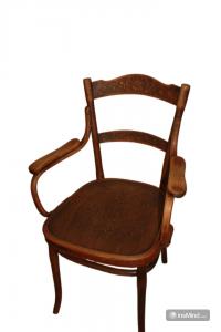 Poltrona Thonet assinada do início de 1900