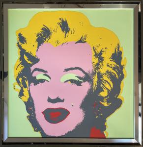 "Marilyn" Andy Warhol - Published by Sunday B. Morning