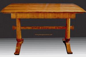 Vienna, circa 1820-25. Very rare early Viennese Biedermeier writing table in intact condition, close to Joseph Danhauser
