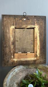 Ebonized Wood Mirror with Guilloché Frame – 17th Century - Foto 7