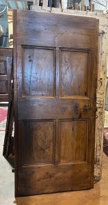 Puerta rústica de madera de nogal, siglo XVIII. - Foto 7