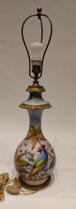 Lampada in porcellana inizio secolo