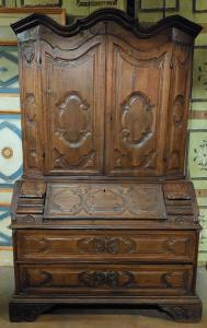 arm162 - Trumeau em nogueira, época de 1700, cm L 140 x A 220 x P 62
