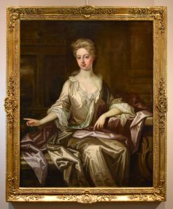 Godfrey Kneller (Lubeck 1646 – Londres 1723), Retrato de uma nobre inglesa
