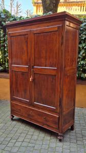 Antique Modenese walnut cabinet