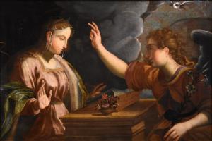 The Annunciation, workshop of Pieter de Witte (Bruges 1548 - Munich 1628)