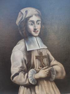 Ritratto di novizia (?), fine del XVII