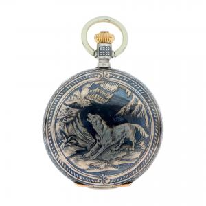 Orologio da tasca in argento