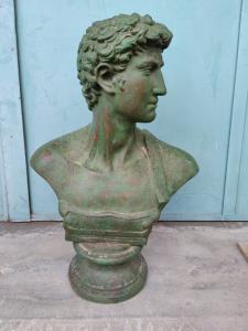 Busto in bronzo raffigurante il David - H 70 cm - Venezia