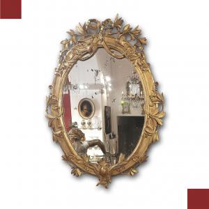 SPECCHIERA DORATA NEOCLASSICA FINE DEL XVIII SECOLO