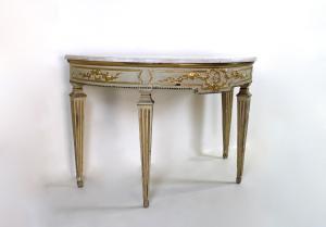 Louis XVI console - original Neapolitan manufacture - 1780