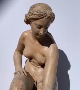 Italienischer Bildhauer (18. Jh.) - Venus im Bad. - Foto 6