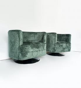 Par de poltronas giratórias - Anos 90