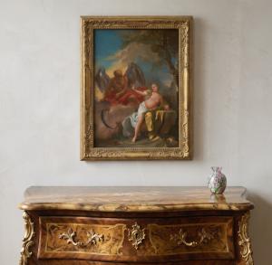 Círculo de Sebastiano Ricci (Belluno 1659 - Veneza 1734) - O Tempo e a Juventude. - Foto 5