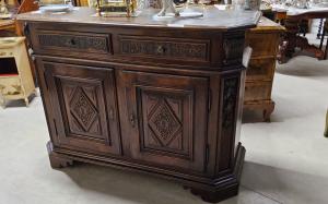 Piemontesisches Sideboard aus Nussbaum