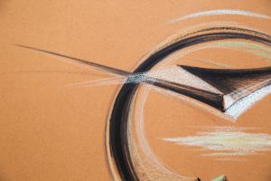 Carmelo Cappello,"opera unica", pastello su carta, firmato, 1966, Carmelo Cappello, ‘unique work’, pastel on paper, signed, 1966 - Foto 10