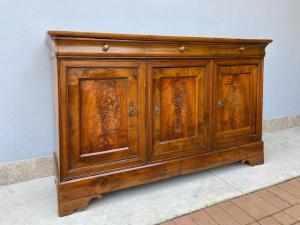 Carlo X Anrichte aus Nussbaum mit 3 Türen - Restauriert (in Arbeit)_car 2997