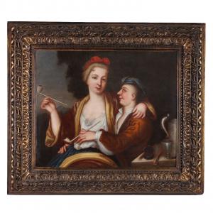 Pintura Alegoria dos Prazeres