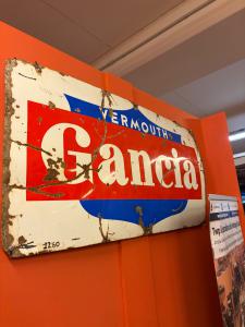 Targa Pubblicitaria Gancia 