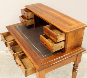 Antique walnut Louis Philippe desk - 19th century - Foto 9