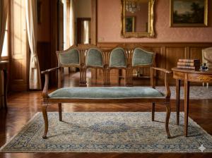 Liberty Sofa in Solid Oak - Restoration Included_car 3454.