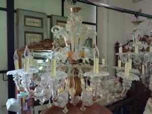 Murano-Glaslüster mit 12 Leuchten