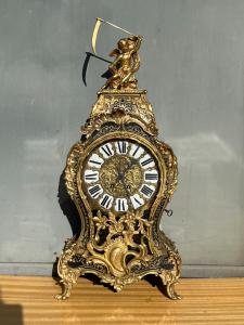 grande orologio con macchinario  firmato "Vincenti"