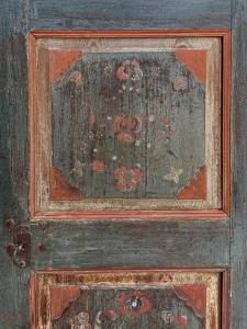 Armadio Dipinto Tirolese datato 1801 - Foto 7
