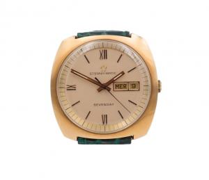 Orologio da polso Eterna Matic Sevenday oro 18k anni '70
