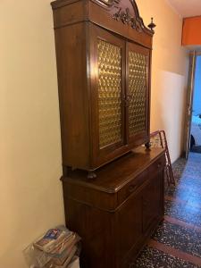 Credenza doppio corpo Luigi Filippo 