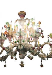 Murano-Glaslüster Gondel
