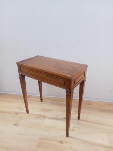 Tavolino Luigi XVI noce-Direttorio-Fine XVIII sec.-'700 console