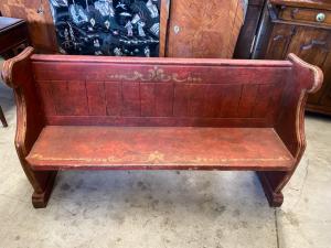 Panca  laccata 147x47x84h