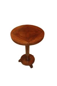 Tavolino da salotto Decò in legno di palissandro di inizio 1900