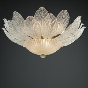 90s Murano Glass Ceiling Lamp