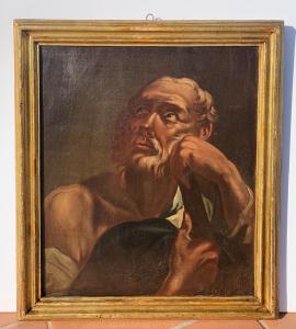 Atelier de Giambattista Piazzetta (Venise 1683 - Venise 1754) - Six apôtres en buste. - Foto 7