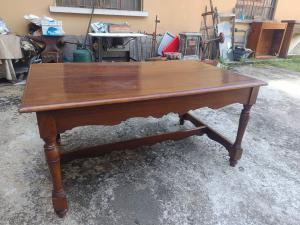 French walnut table