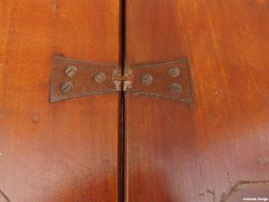 CHERRY WOOD FOLDING TABLE LOUIS XVI STYLE PIEDMONT cm L116xW73xH83 - Foto 8