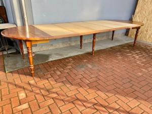Extendable Walnut Banded Table - Under Restoration (Work in Progress)_car 3365 - Foto 5
