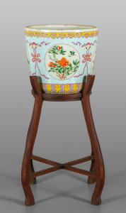 Porcelain Cachepot, China, early 20th century