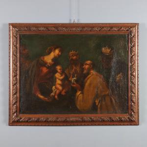 Dipinto Adorazione dei Magi