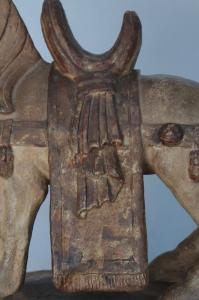 Terrakotta-Skulptur: Pferd, China Ende 19. Jh. - Foto 5