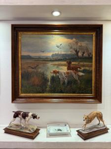 Petit - Scena di Caccia con Setter