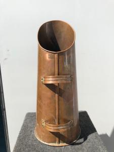 Copper pitcher.