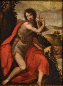 San Giovanni Battista, Marcello Venusti (Mazzo di Valtellina 1510 - Roma 1579) bottega/cerchia