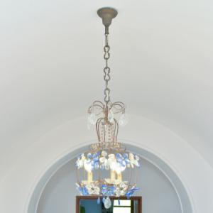Gänseblümchen-Kronleuchter der 40er Jahre