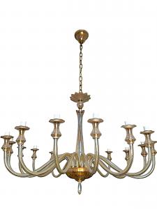 Grande Lampadario di Murano a 16 bracci